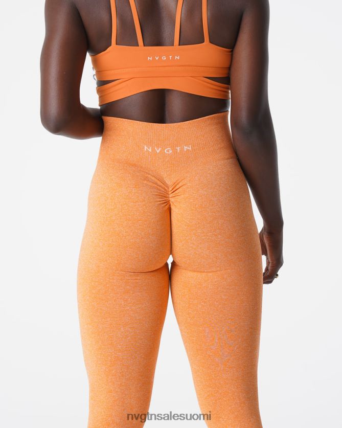 88266D645 auringonlaskun oranssi kunto NVGTN naiset scrunch saumattomat leggingsit