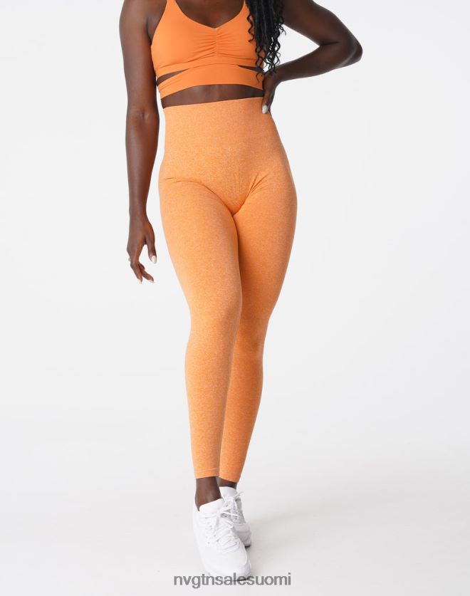 88266D645 auringonlaskun oranssi kunto NVGTN naiset scrunch saumattomat leggingsit