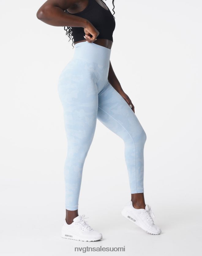 88266D663 jäinen sininen kunto NVGTN naiset camo saumattomat leggingsit