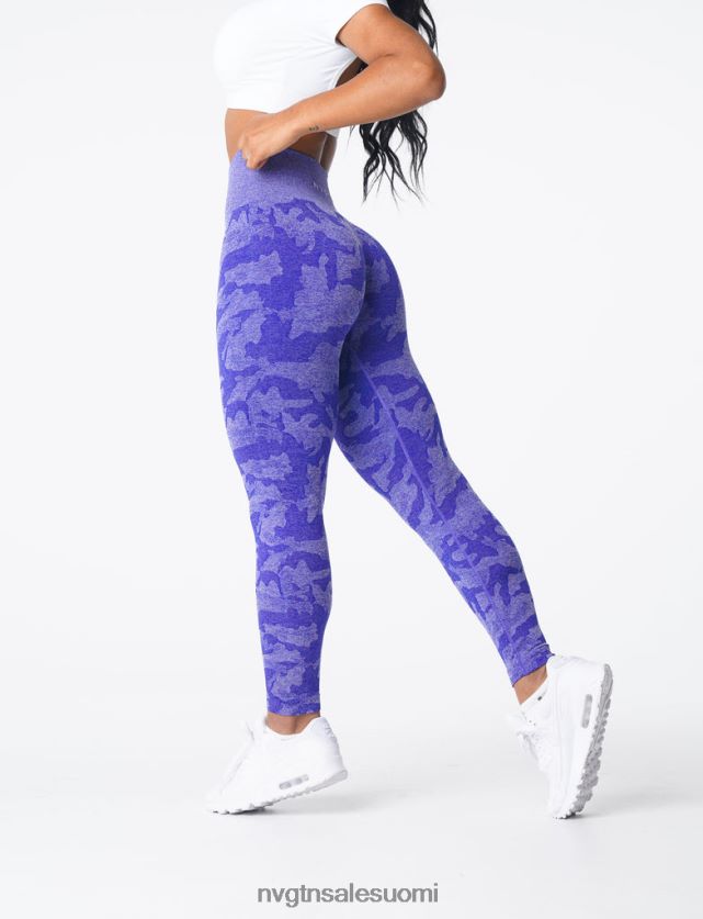 88266D667 sähkösininen kunto NVGTN naiset camo saumattomat leggingsit