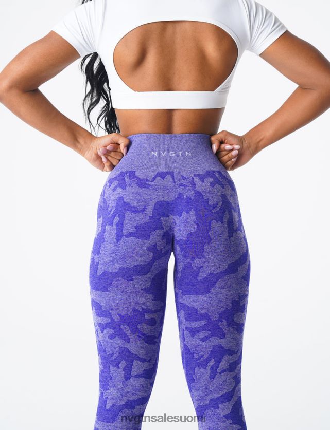 88266D667 sähkösininen kunto NVGTN naiset camo saumattomat leggingsit