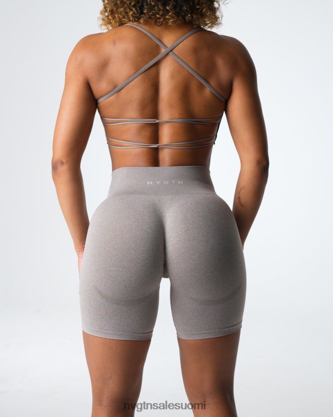88266D324 taupe kunto NVGTN naiset ääriviivat saumattomat shortsit