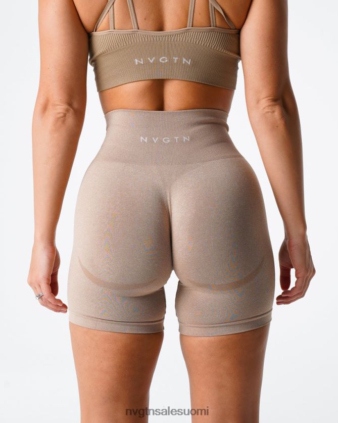 88266D342 beige kunto NVGTN naiset ääriviivat saumattomat shortsit