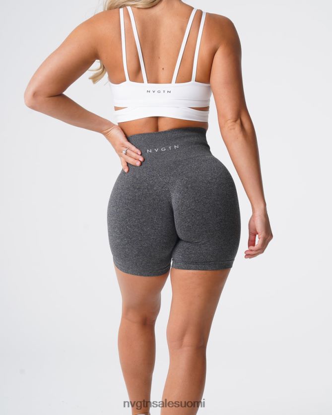 88266D357 mustapilkuinen kunto NVGTN naiset Pro saumattomat shortsit