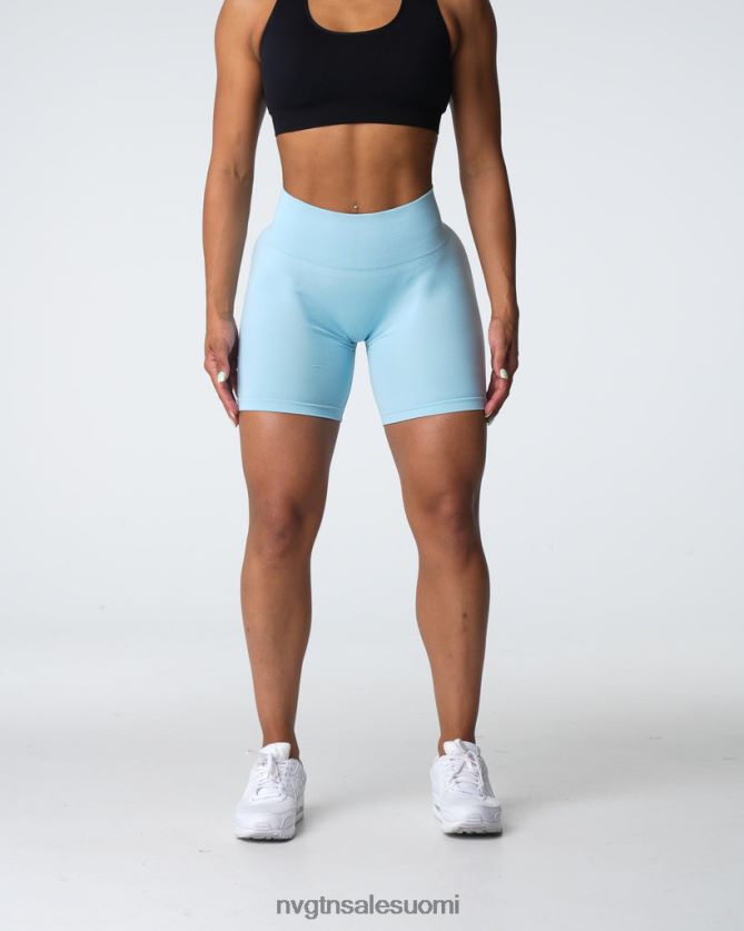 88266D360 pastellinsininen kunto NVGTN naiset Pro saumattomat shortsit