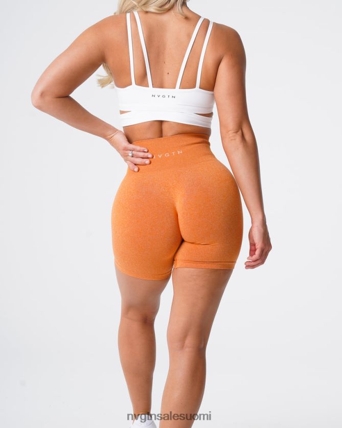 88266D365 poltettu appelsiini kunto NVGTN naiset Pro saumattomat shortsit