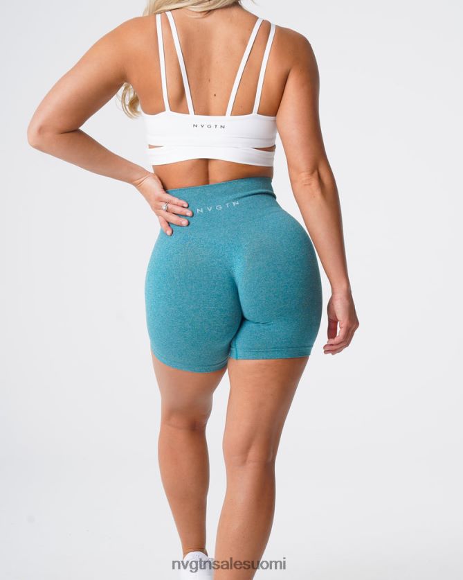 88266D380 sinivihreä kunto NVGTN naiset Pro saumattomat shortsit