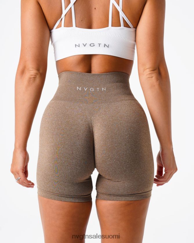 88266D387 mokka kunto NVGTN naiset Pro saumattomat shortsit
