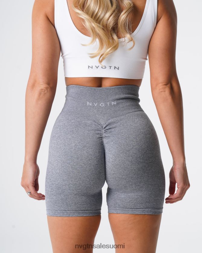 88266D394 harmaa kunto NVGTN naiset saumattomat scrunch shortsit