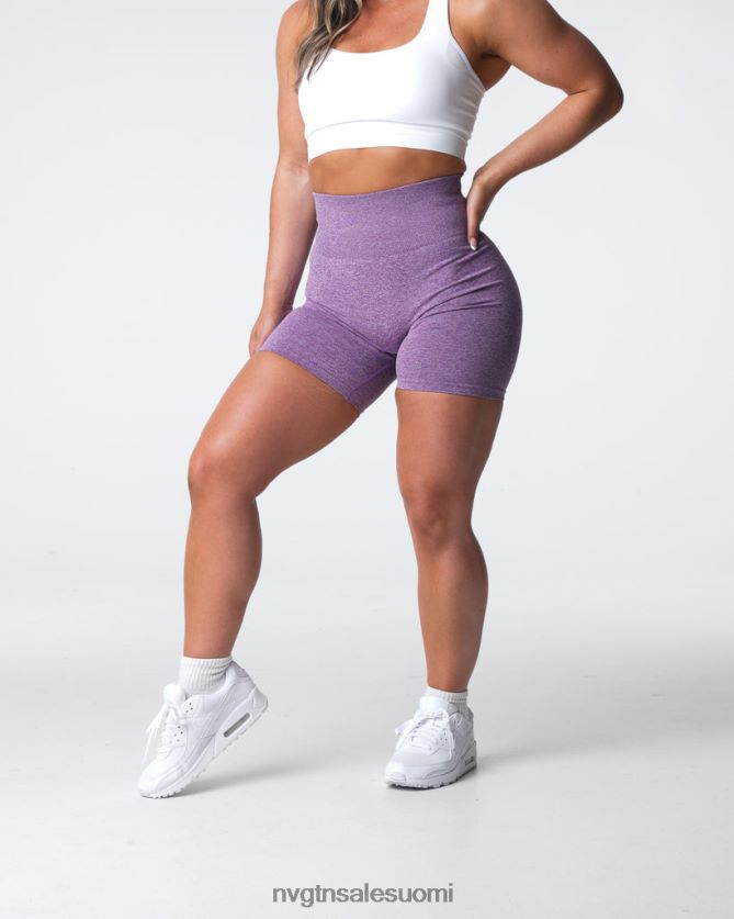 88266D403 violetti kunto NVGTN naiset saumattomat scrunch shortsit