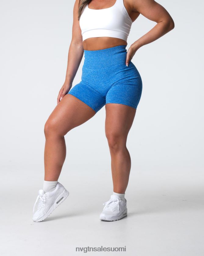 88266D412 meren sininen kunto NVGTN naiset saumattomat scrunch shortsit