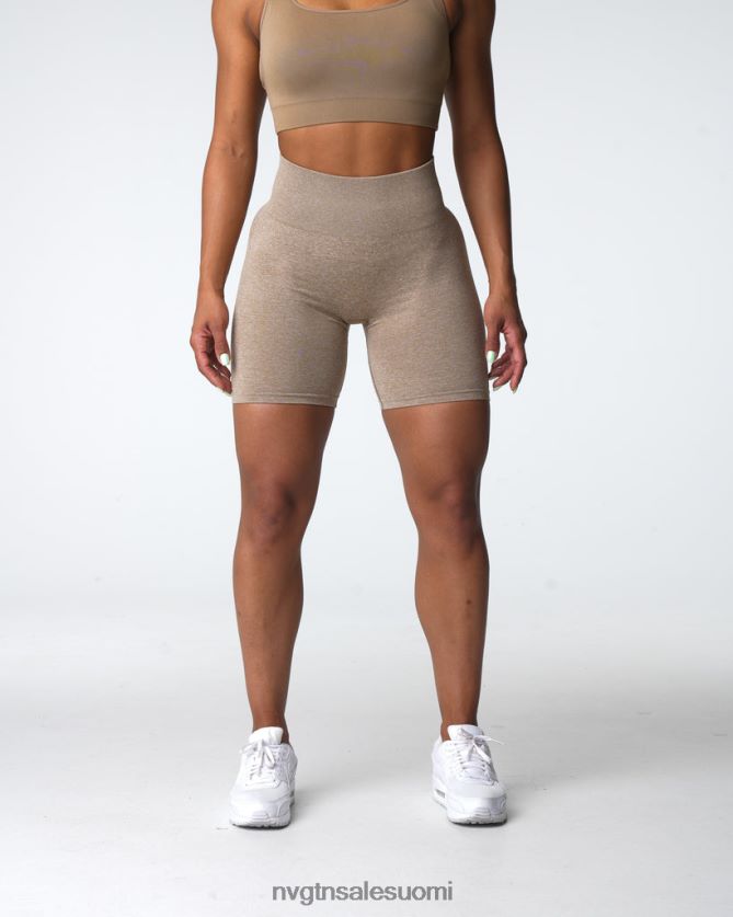 88266D414 beige kunto NVGTN naiset saumattomat scrunch shortsit