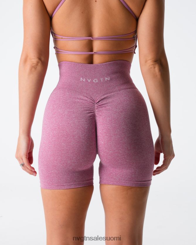 88266D415 pastelli pinkki kunto NVGTN naiset saumattomat scrunch shortsit