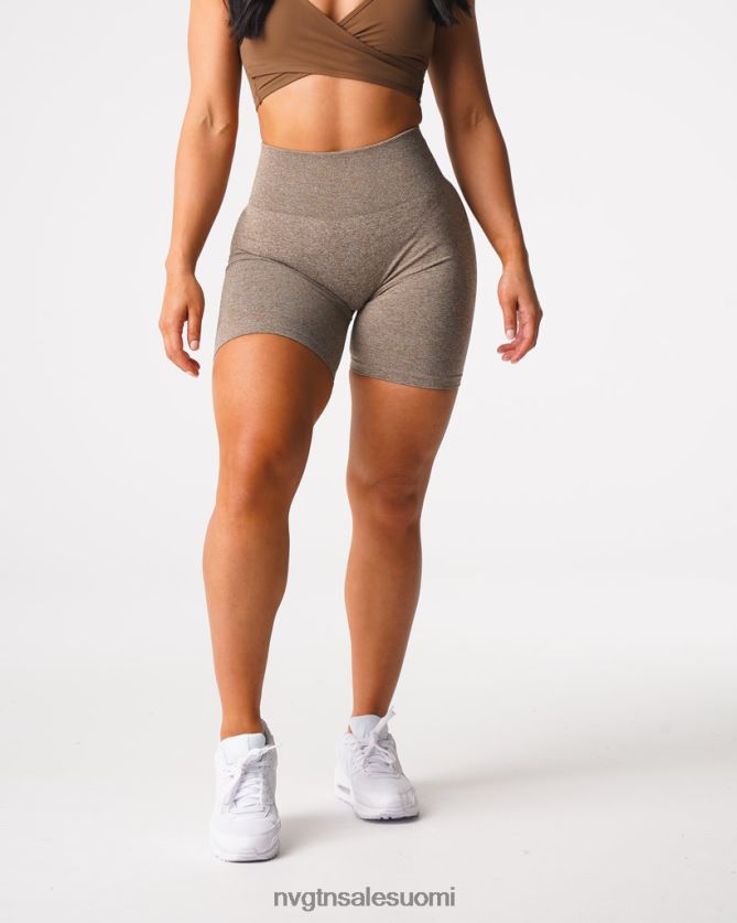 88266D418 mokka kunto NVGTN naiset saumattomat scrunch shortsit