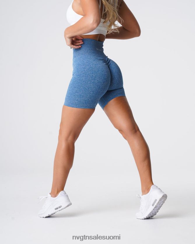 88266D421 taivaansininen kunto NVGTN naiset saumattomat scrunch shortsit