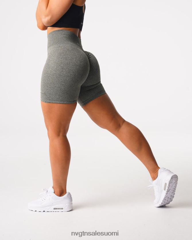 88266D425 khakin vihreä kunto NVGTN naiset saumattomat scrunch shortsit