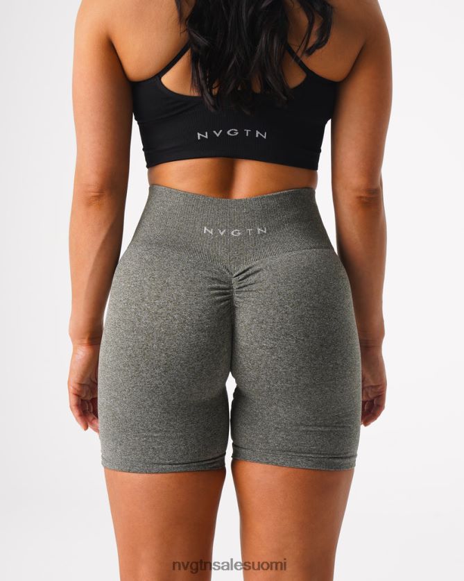 88266D425 khakin vihreä kunto NVGTN naiset saumattomat scrunch shortsit