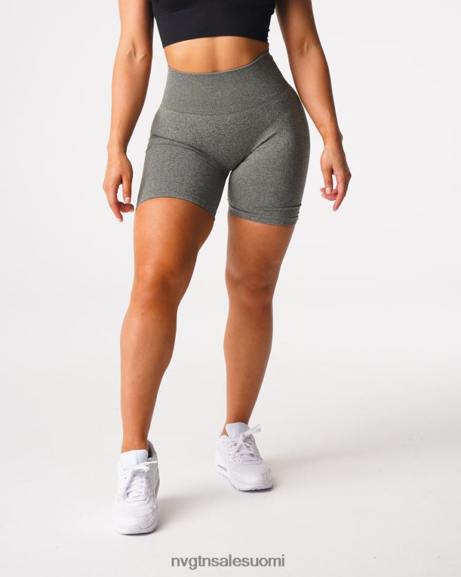 88266D425 khakin vihreä kunto NVGTN naiset saumattomat scrunch shortsit