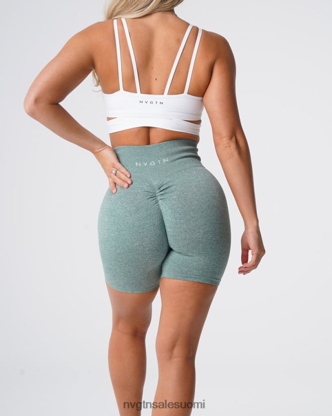 88266D428 salvian vihreä kunto NVGTN naiset saumattomat scrunch shortsit