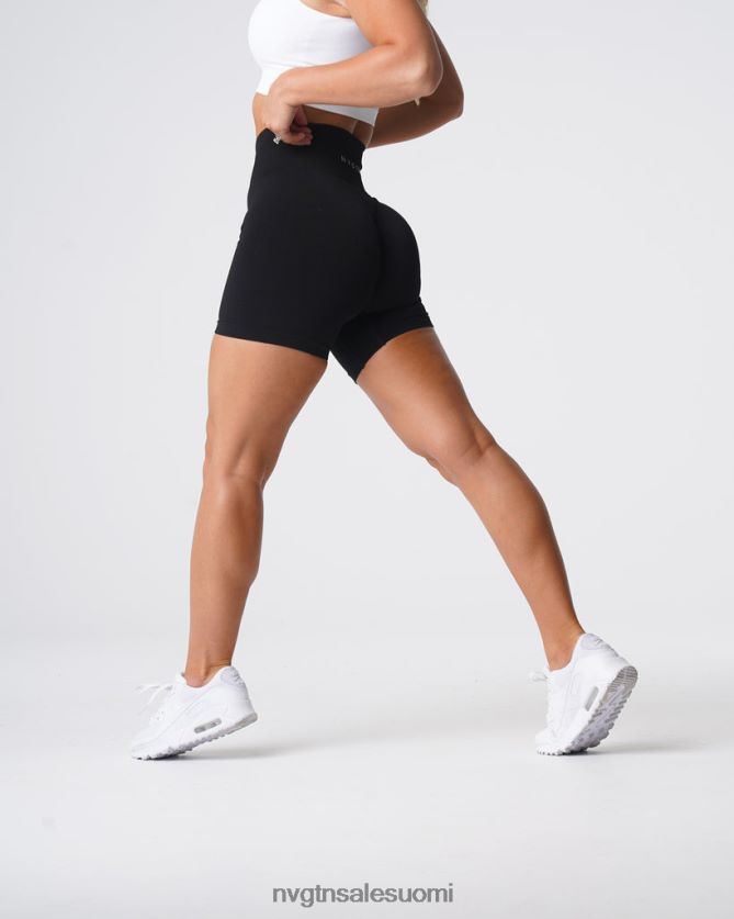 88266D429 musta kunto NVGTN naiset kiinteät saumattomat shortsit