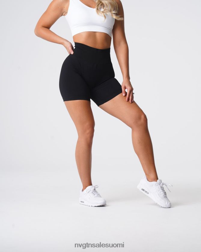 88266D429 musta kunto NVGTN naiset kiinteät saumattomat shortsit