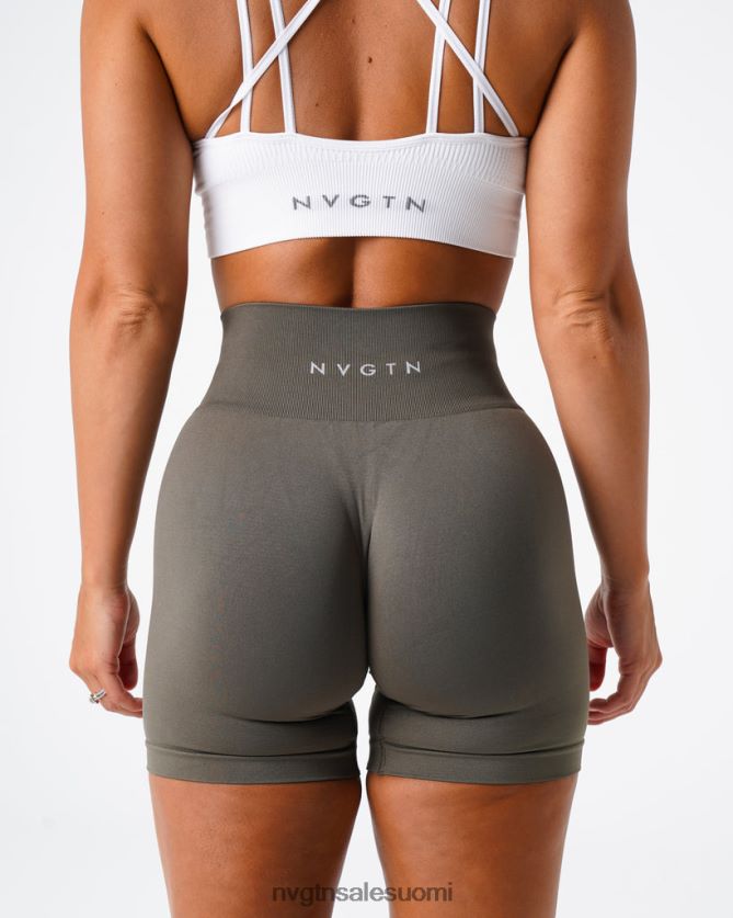 88266D451 oliivi kunto NVGTN naiset kiinteät saumattomat shortsit